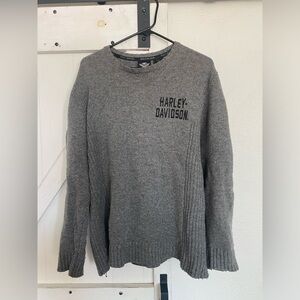 Men’s vintage , large Harley Davidson sweater, superb condition.
